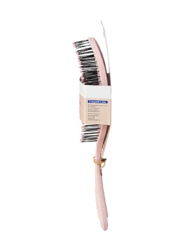 Spiral detangling brush