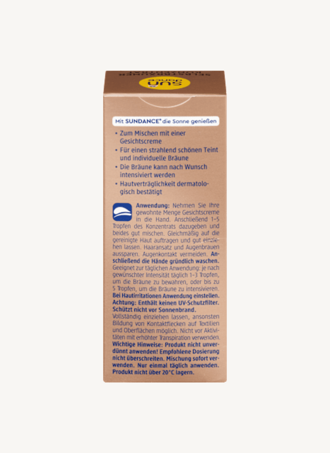 Self-tanning concentrate