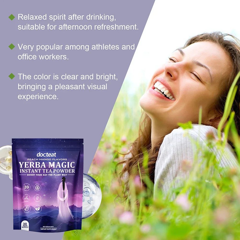 Yerba Mate Instants Tea Powder