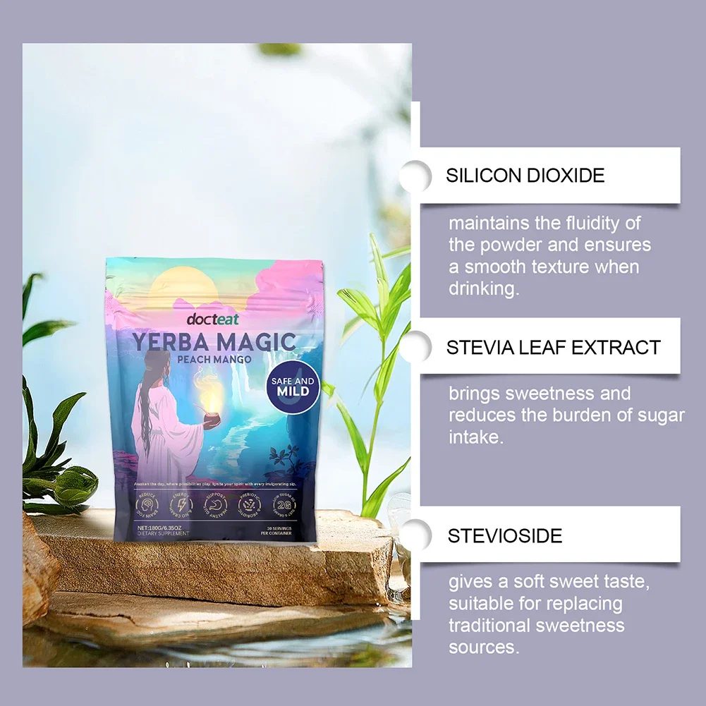 Yerba Mate Instants Tea Powder