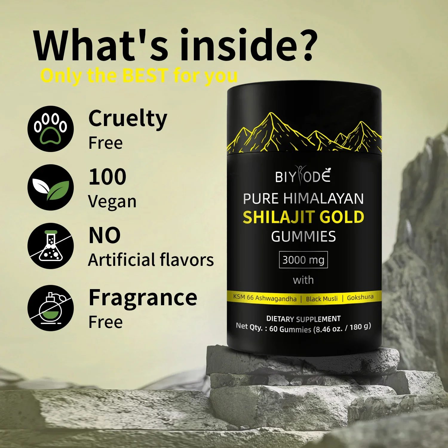 Himalayan Shilajit gummies